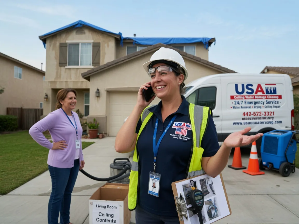 Ceiling Water Damage Restoration Tekamah, NE FAQs